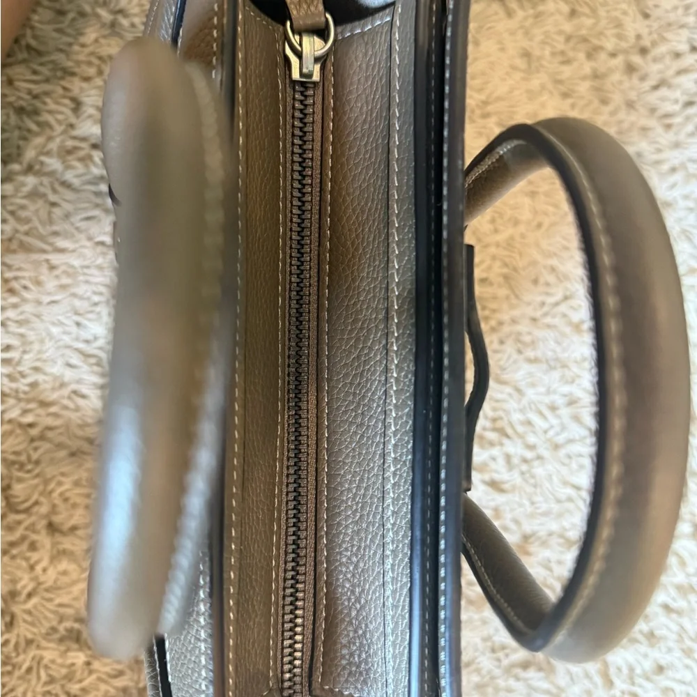 Celine Taupe Mini Luggage Tote - CELINE - Picture 7 of 7